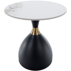 Masa pentru reviste Tempo Kondela Odis New (White/Black) Thumb