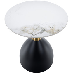 Masa pentru reviste Tempo Kondela Odis New (White/Black) Thumb