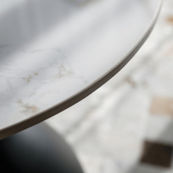 Masa pentru reviste Tempo Kondela Odis New (White/Black) Thumb