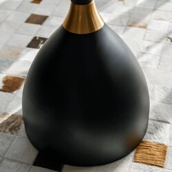 Masa pentru reviste Tempo Kondela Odis (White Marble/Black/Gold) Thumb