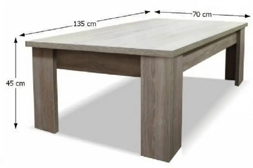 Журнальный столик Tempo Kondela Panama Typ 14 (Sonoma Oak) - 2