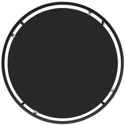 Журнальный столик Tempo Kondela Parlan (Black/Transparent) Thumb