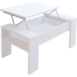 Masa pentru reviste Tempo Kondela Pula (White) Thumb