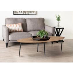 Журнальный столик Tempo Kondela Sanam (Artisan Oak/Black)