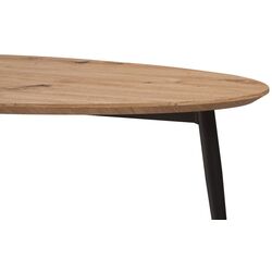 Masa pentru reviste Tempo Kondela Sanam (Artisan Oak/Black) Thumb