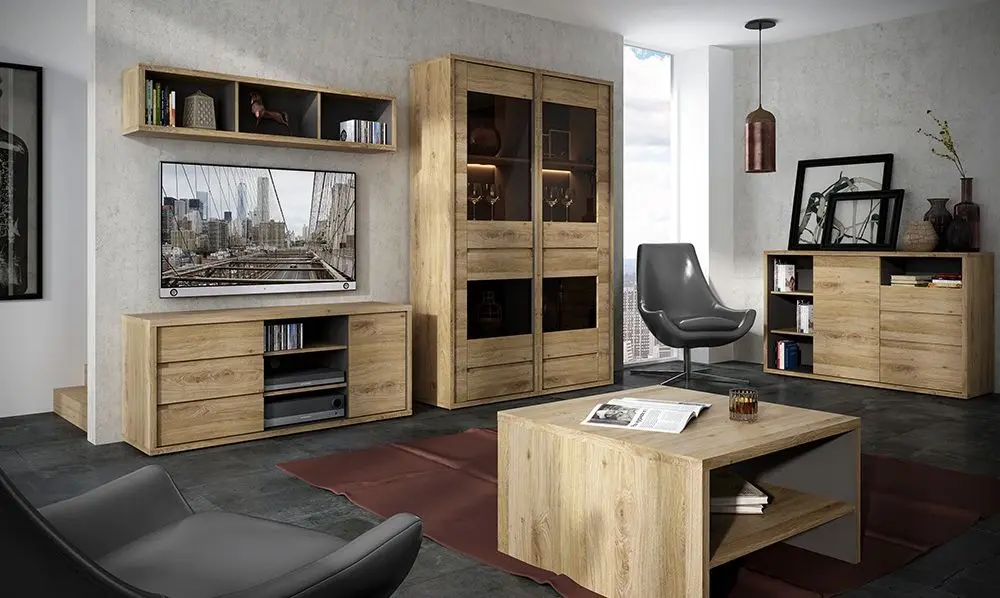 Журнальный столик Tempo Kondela Sheldon Typ 71 (Shetland Oak) - 2