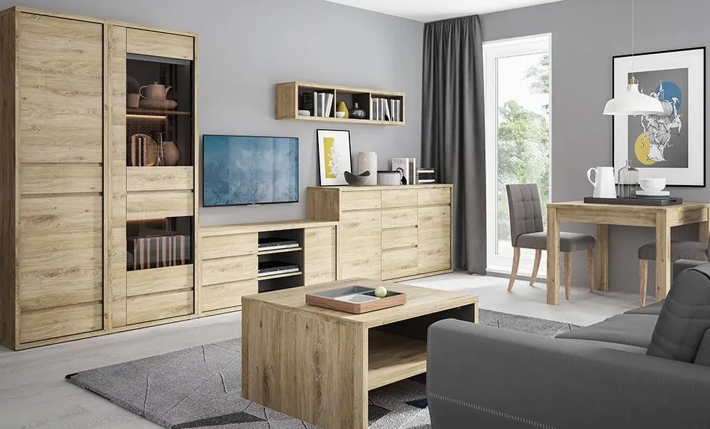 Журнальный столик Tempo Kondela Sheldon Typ 71 (Shetland Oak) - 3