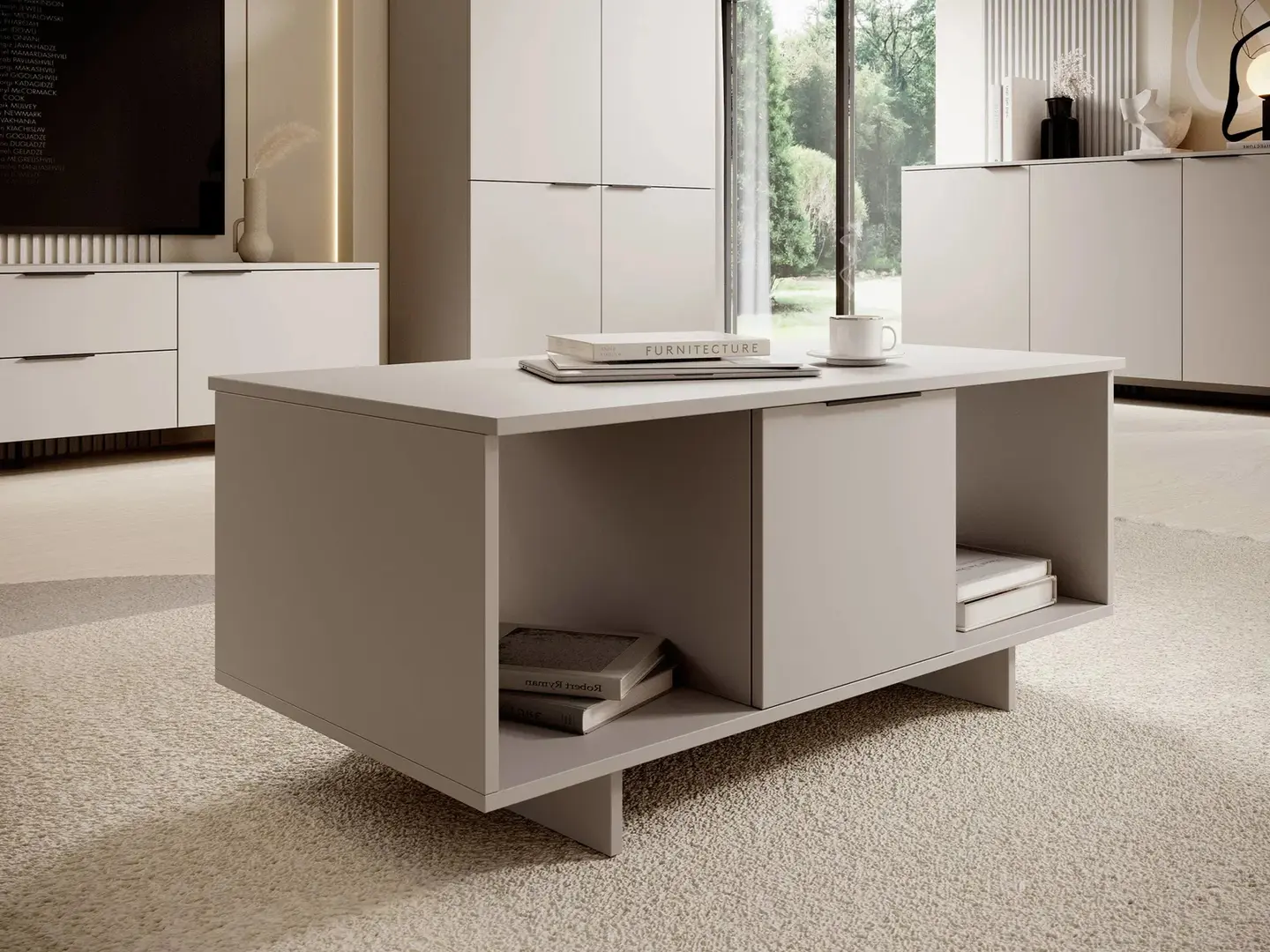 Masa pentru reviste Tempo Kondela Stando STD02 (Cashmere)