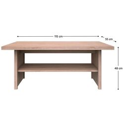 Masa pentru reviste Tempo Kondela Topty Tip 26 (Sonoma Oak) Thumb