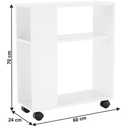 Masa pentru reviste Tempo Kondela Zoela New (White) Thumb