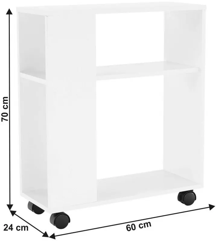Masa pentru reviste Tempo Kondela Zoela New (White) - 3