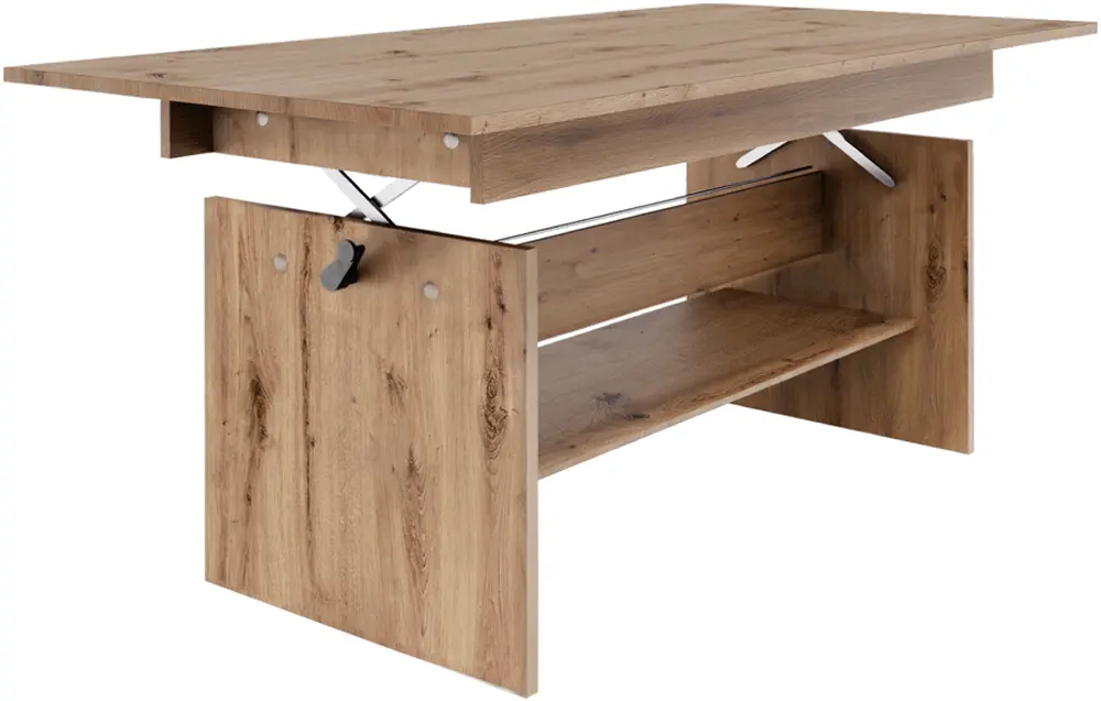 Masa-transformer pentru reviste Tempo Kondela Lavko New (Artisan Oak)