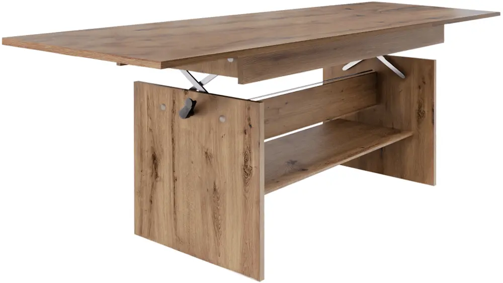 Masa-transformer pentru reviste Tempo Kondela Lavko New (Artisan Oak)