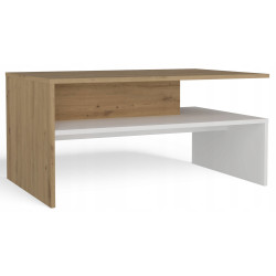 Журнальный столик TopEshop Boston (Artisan Oak/White) Thumb