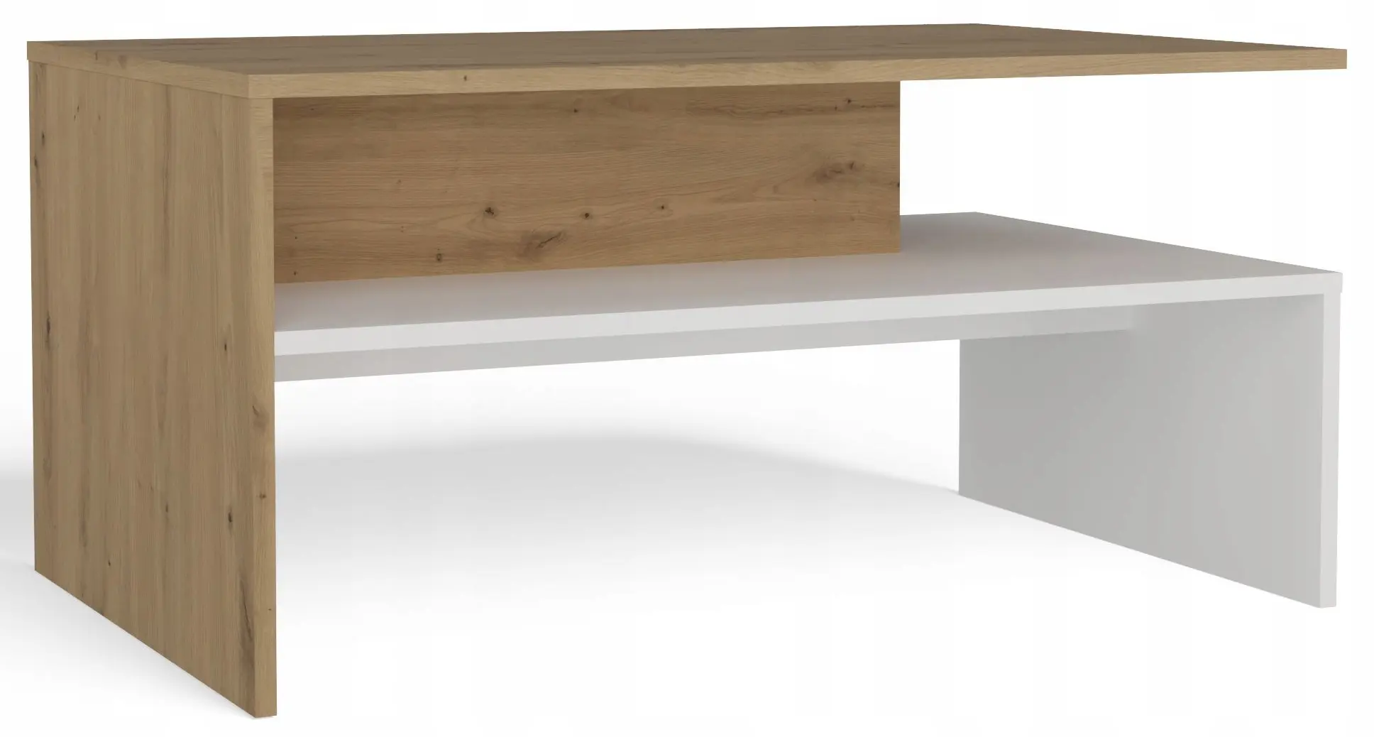 Журнальный столик TopEshop Boston (Artisan Oak/White)