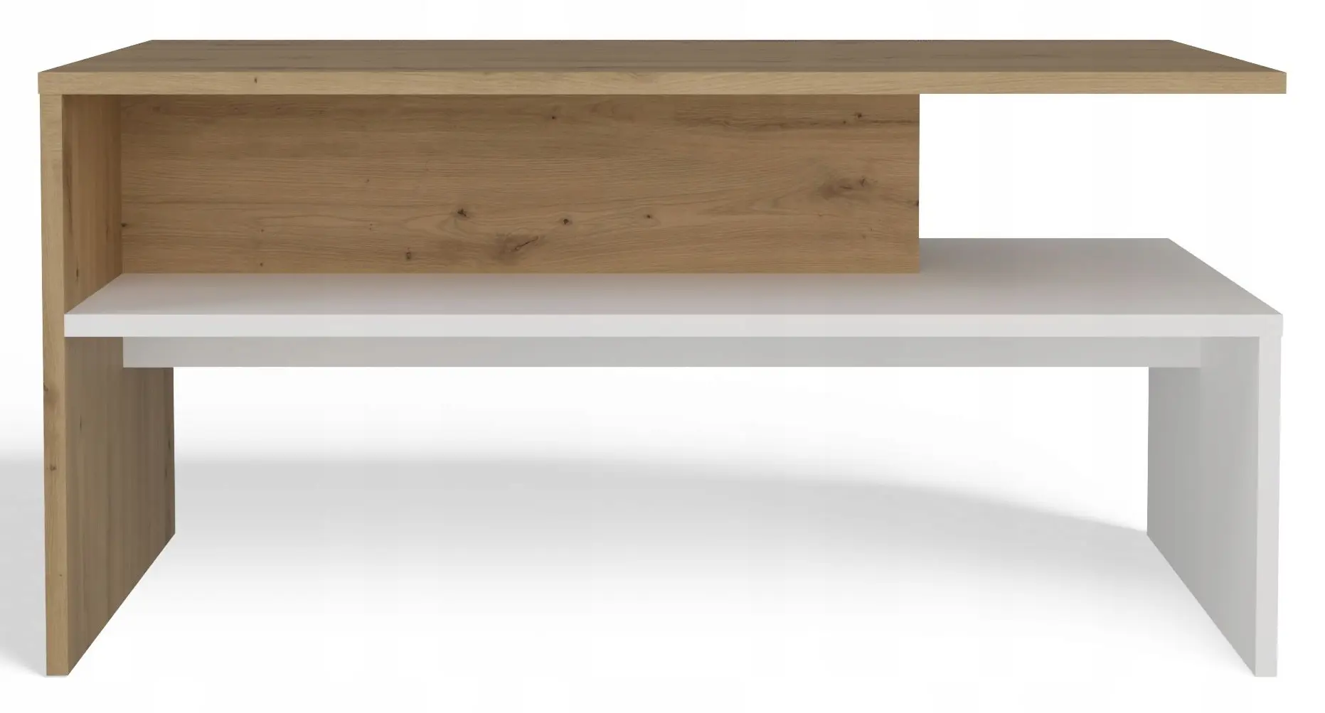 Журнальный столик TopEshop Boston (Artisan Oak/White)