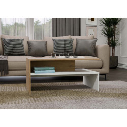 Журнальный столик TopEshop Boston (Artisan Oak/White) Thumb