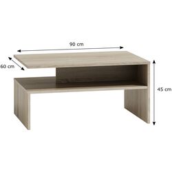 Masa pentru reviste TopEshop Boston (Sonoma Oak) Thumb