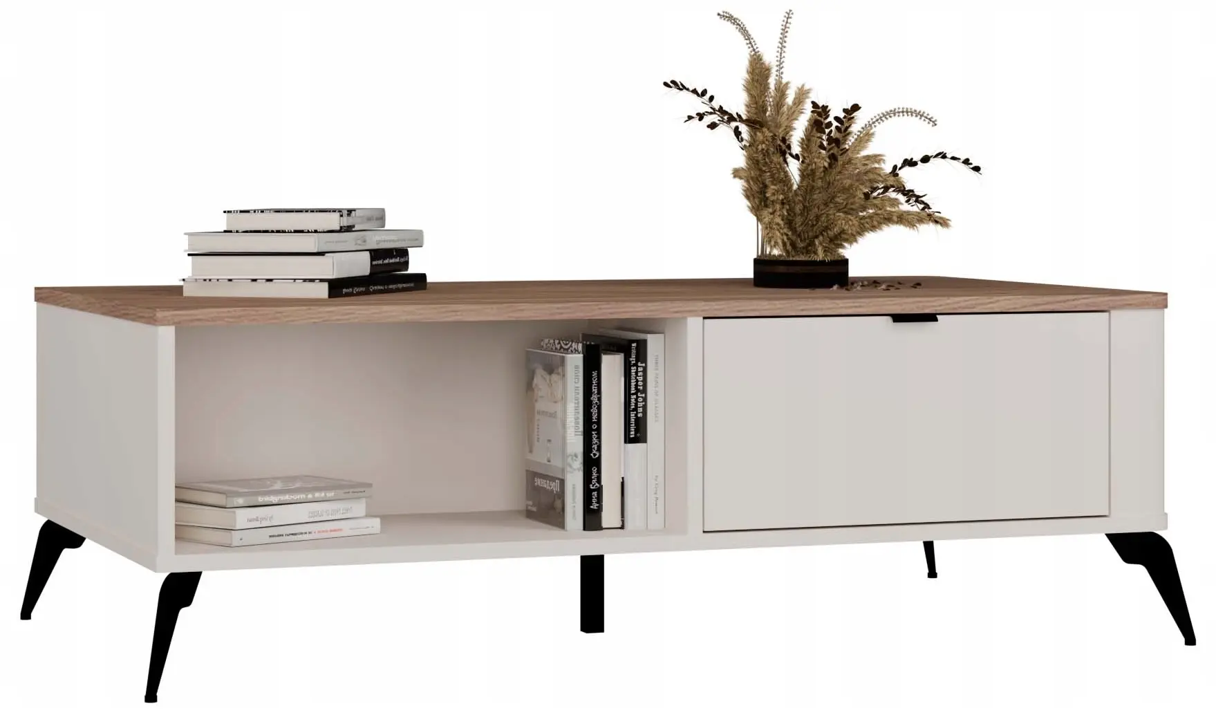 Masa pentru reviste TopEshop Cordoba (Cashmere/Castello Oak)