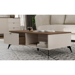 Masa pentru reviste TopEshop Cordoba (Cashmere/Castello Oak)