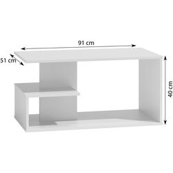 Журнальный столик TopEshop Dallas (White Matt) Thumb