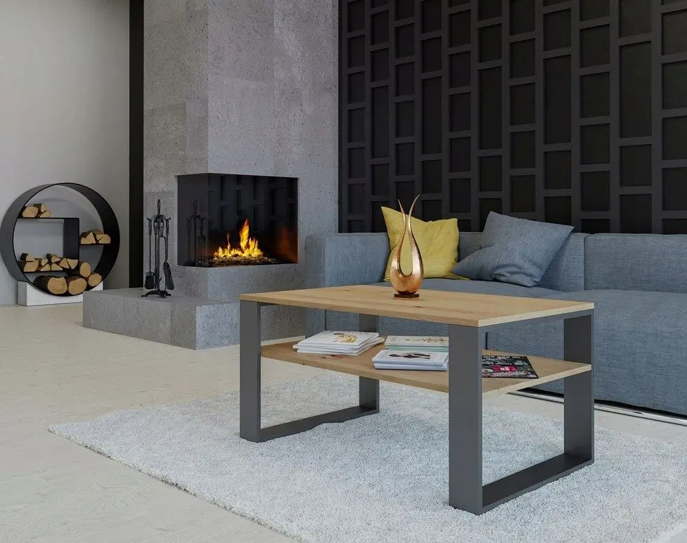 Masa pentru reviste TopEshop Modern 1P (Artisan Oak/Anthracite)