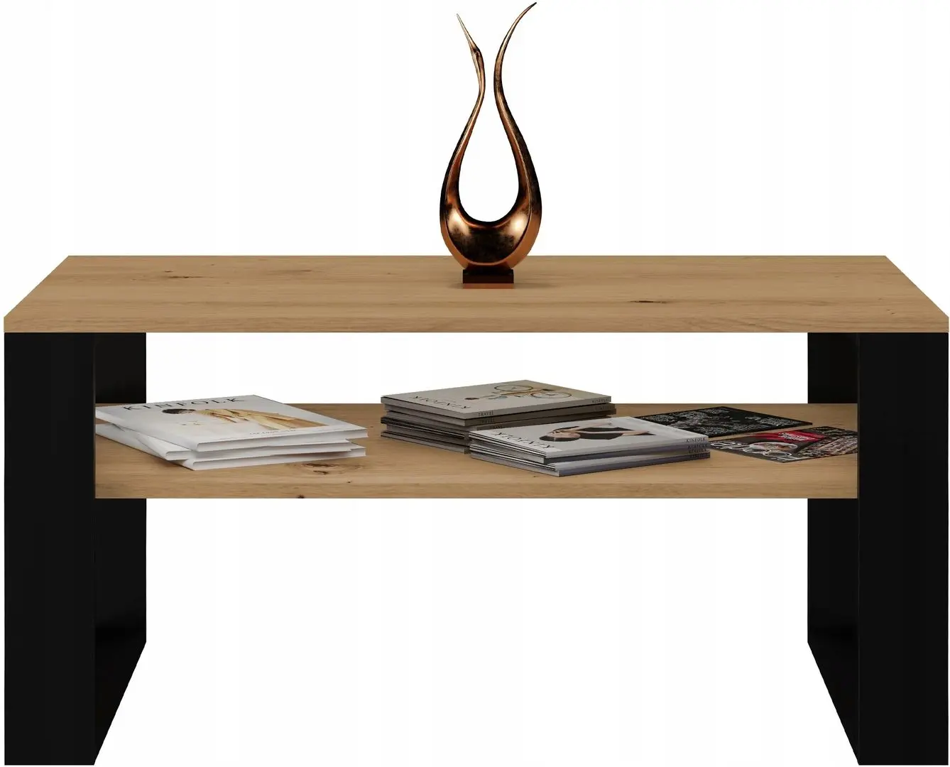 Masa pentru reviste TopEshop Modern 1P (Artisan Oak/Black)