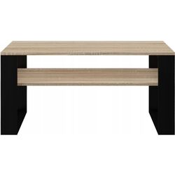 Masa pentru reviste TopEshop Modern 1P (Sonoma Oak/Black) Thumb