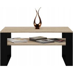 Masa pentru reviste TopEshop Modern 1P (Sonoma Oak/Black) Thumb