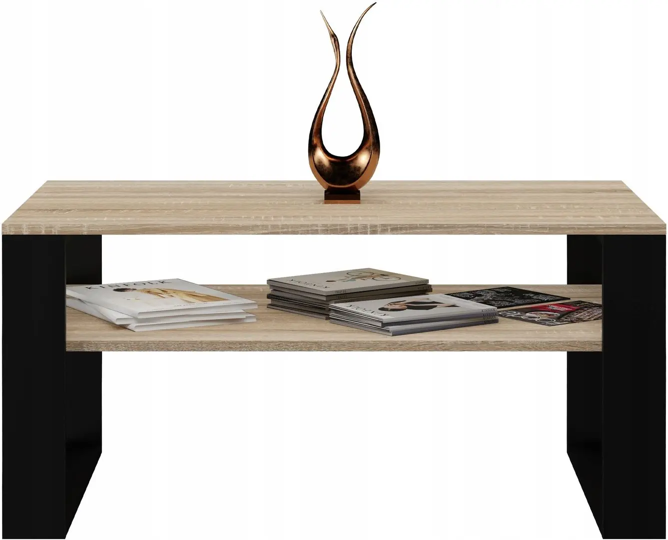 Masa pentru reviste TopEshop Modern 1P (Sonoma Oak/Black)