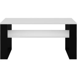 Журнальный столик TopEshop Modern 1P (White Matt/Black) Thumb