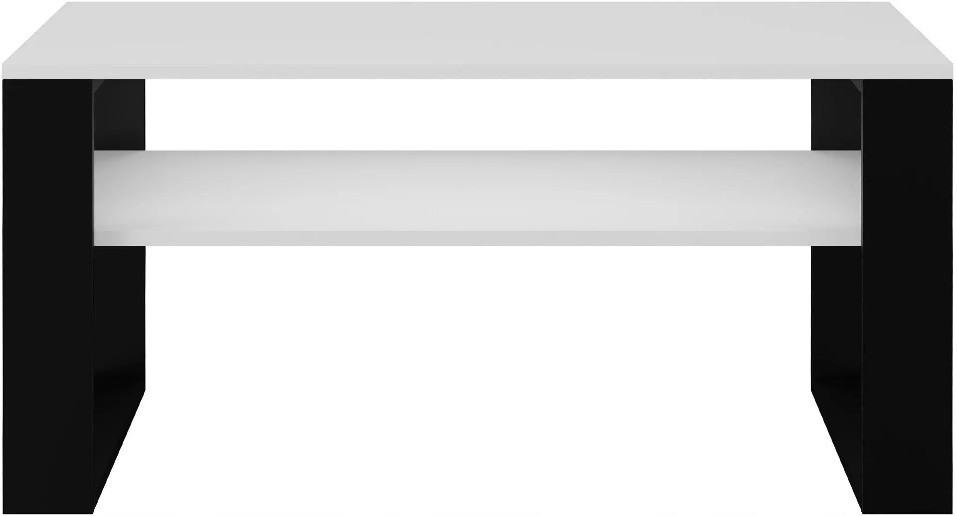 Журнальный столик TopEshop Modern 1P (White Matt/Black)