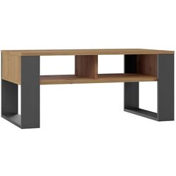 Masa pentru reviste TopEshop Modern 2P (Artisan Oak/Anthracite) Thumb