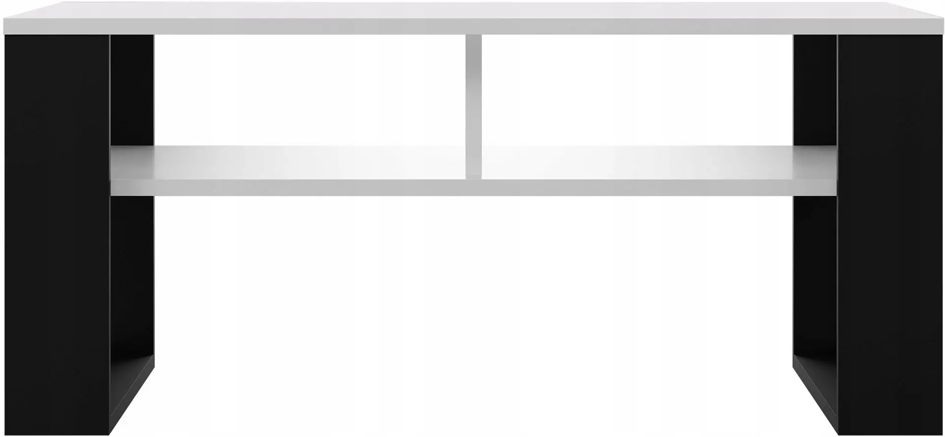 Masa pentru reviste TopEshop Modern 2P (White Matt/Black)