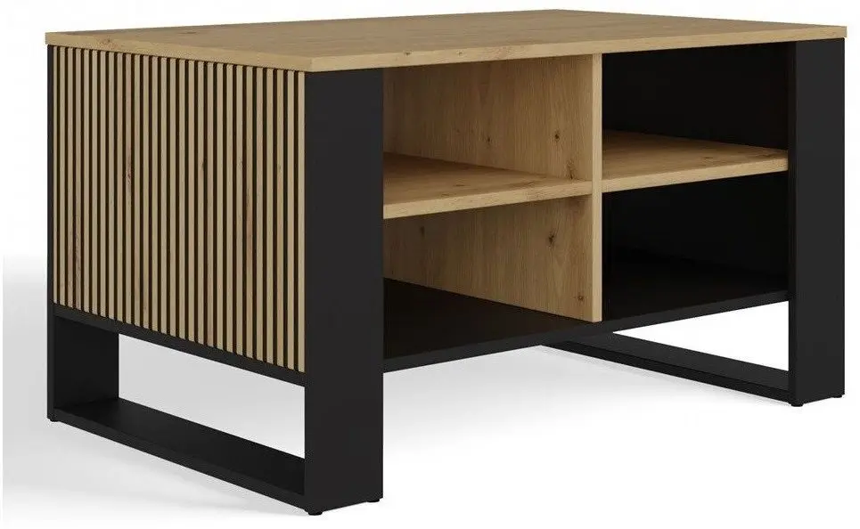 Журнальный столик TopEshop Modern 4P Slim (Artisan Oak/Black)