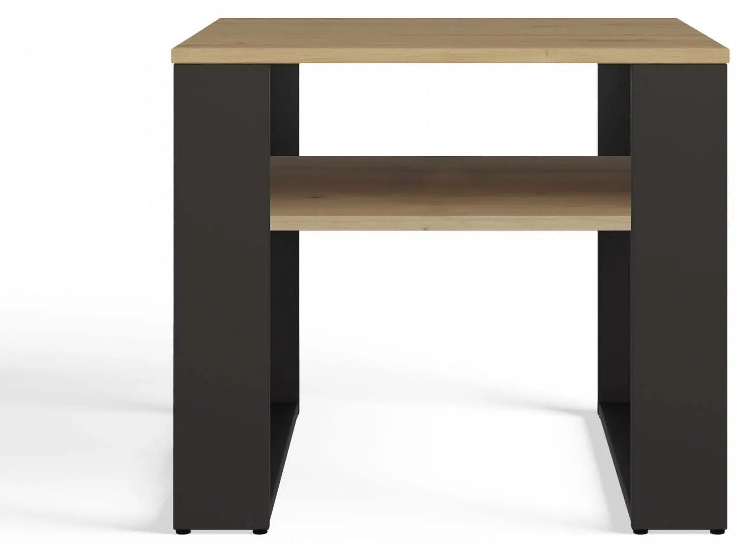 Masa pentru reviste TopEshop Modern Mini 2P Slim (Artisan Oak/Black)