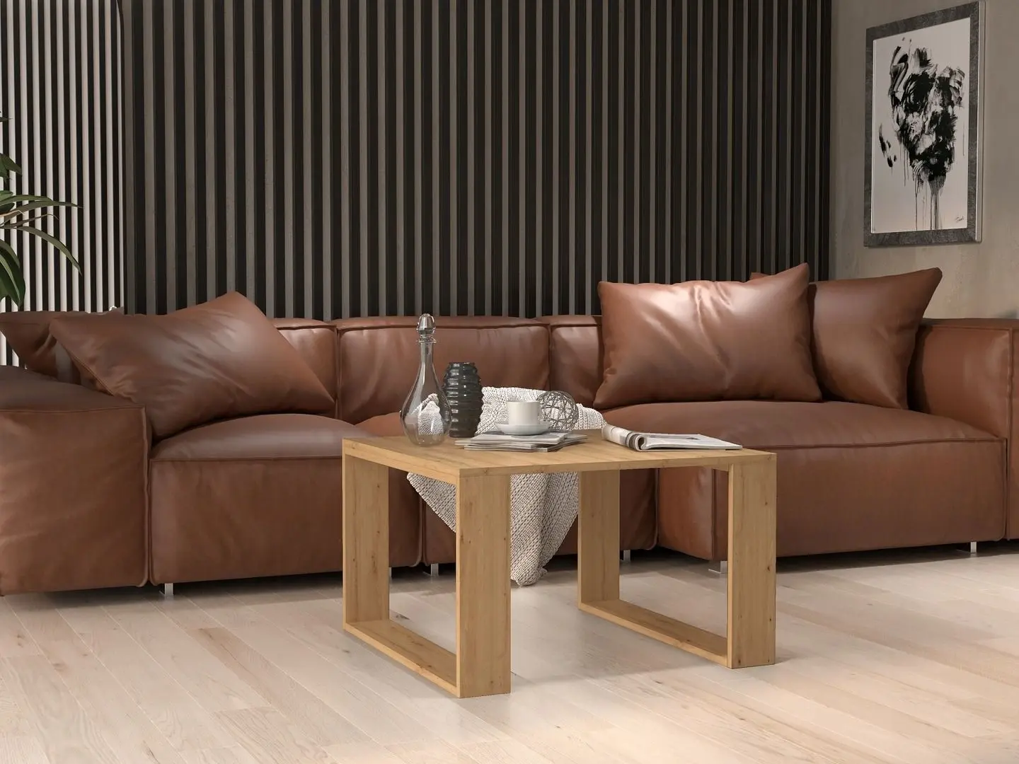 Журнальный столик TopEshop Modern Mini (Artisant Oak)