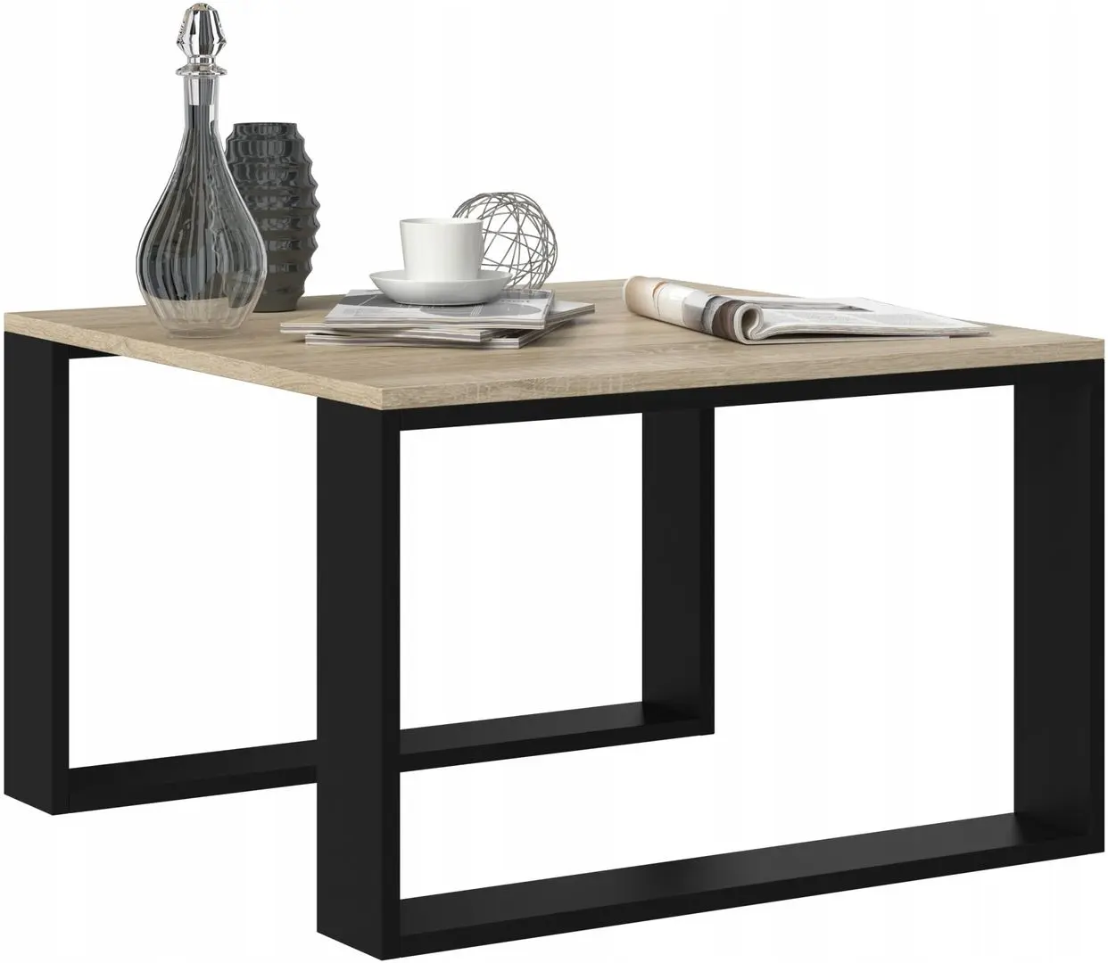 Журнальный столик TopEshop Modern Mini (Sonoma Oak/Black)