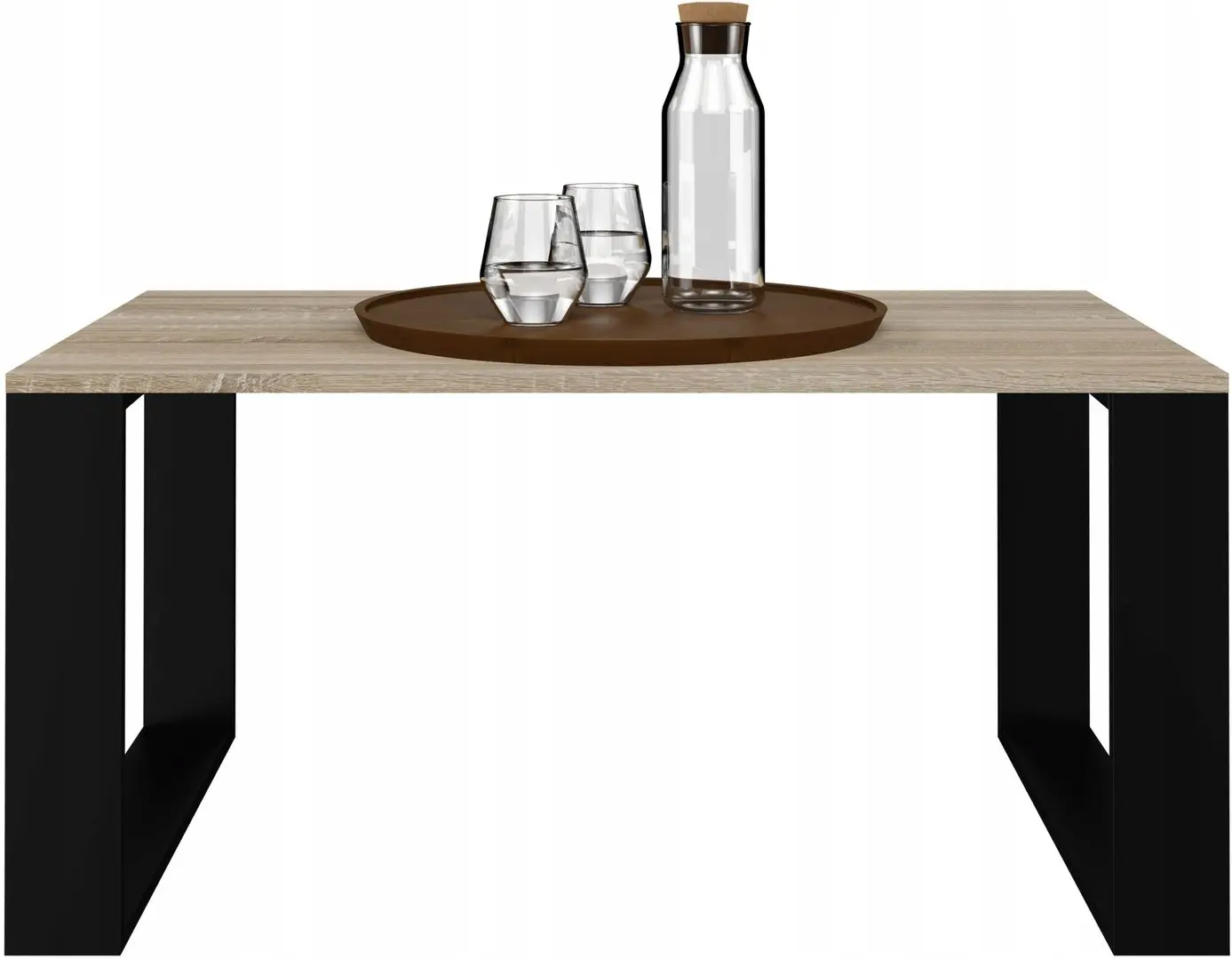 Masa pentru reviste TopEshop Modern (Sonoma Oak/Black)