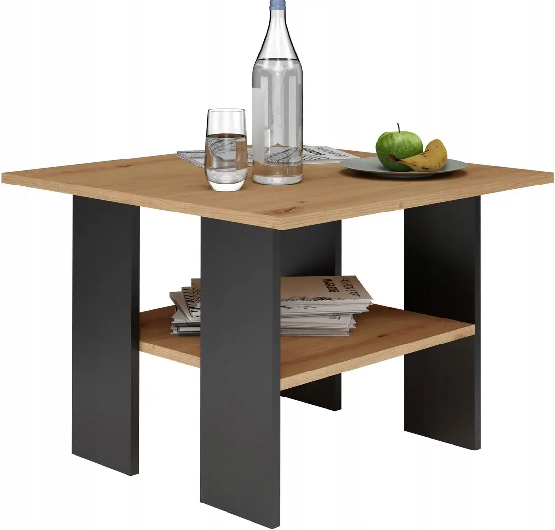 Masa pentru reviste TopEshop Moderna (Artisan Oak/Black Matt)