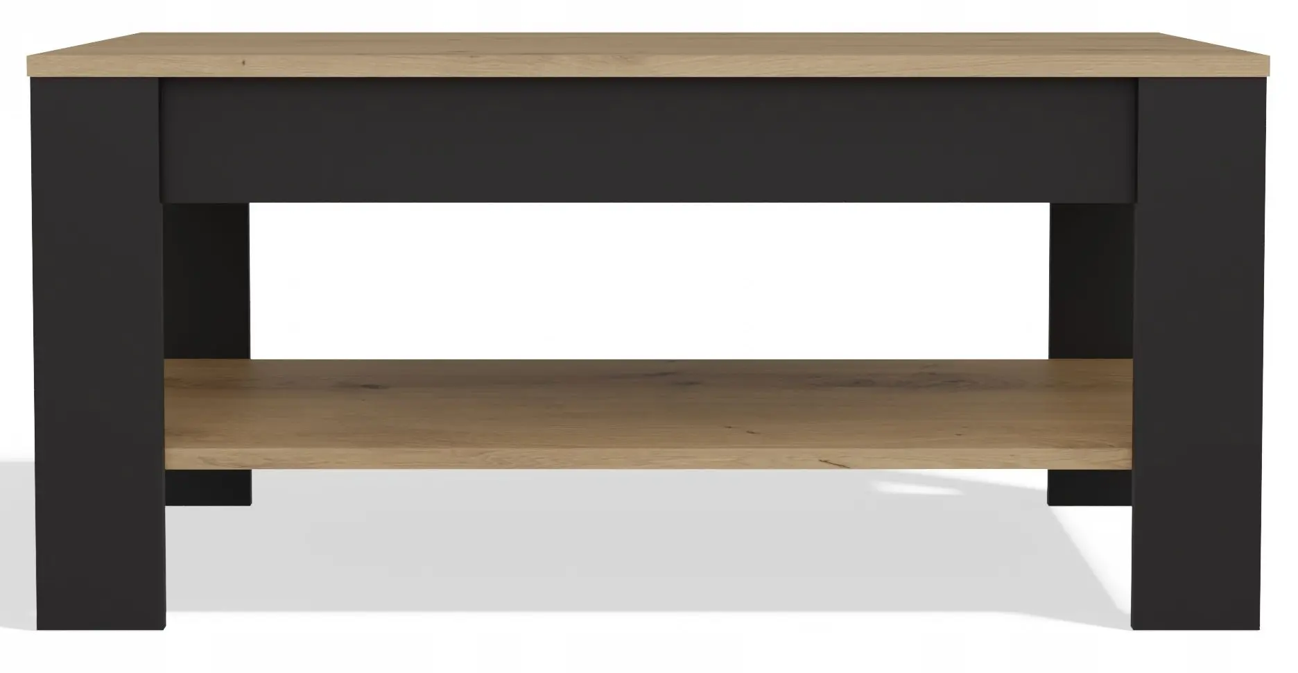 Журнальный столик TopEshop Ohio (Artisan Oak/Black)