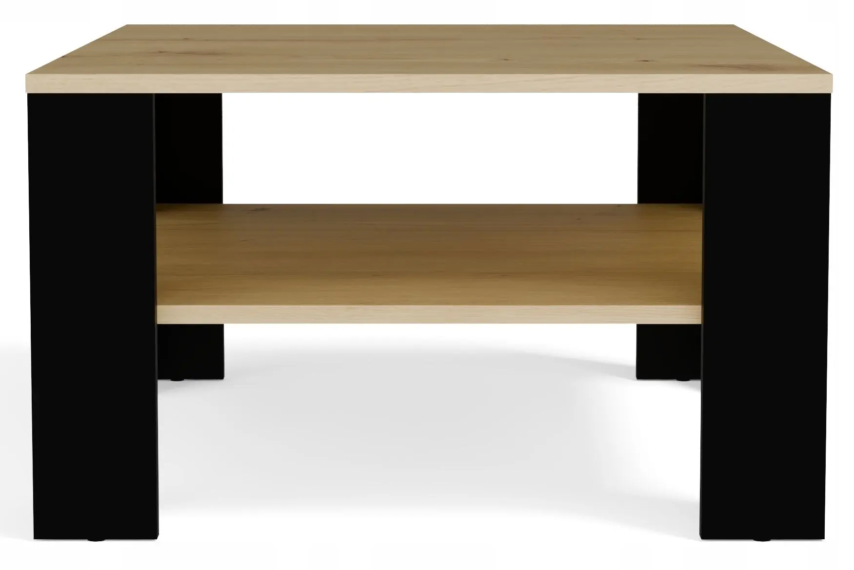 Masa pentru reviste TopEshop Square (Oak/Black) - 4