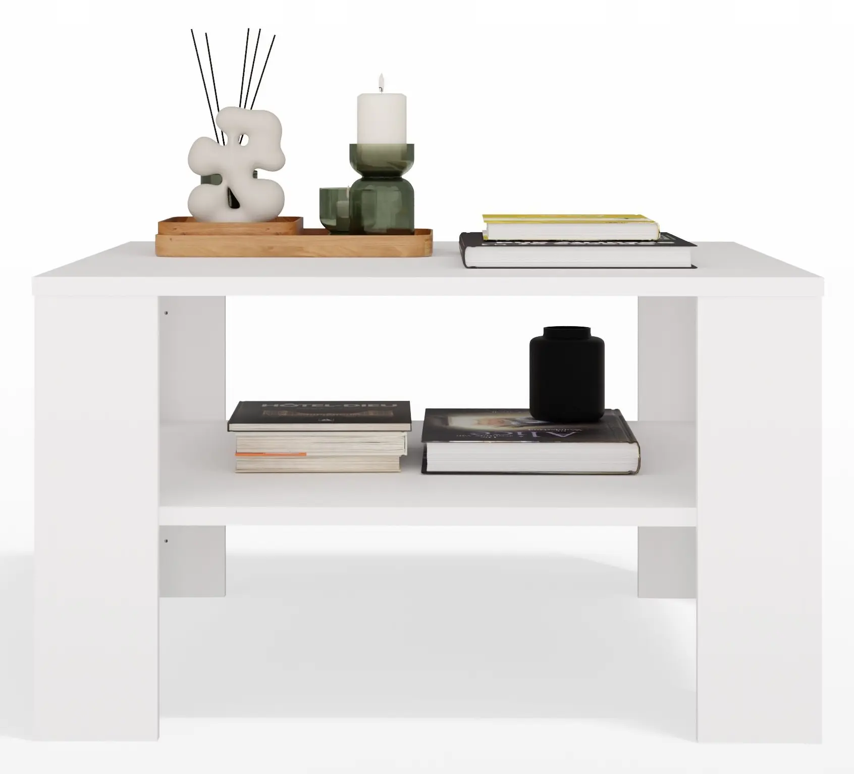 Masa pentru reviste TopEshop Square (White) - 3