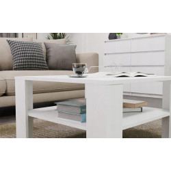 Masa pentru reviste TopEshop Square (White) Thumb