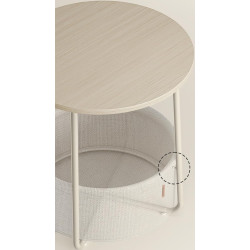 Masa pentru reviste Vasagle LET223K67 (Beige/Cream White) Thumb