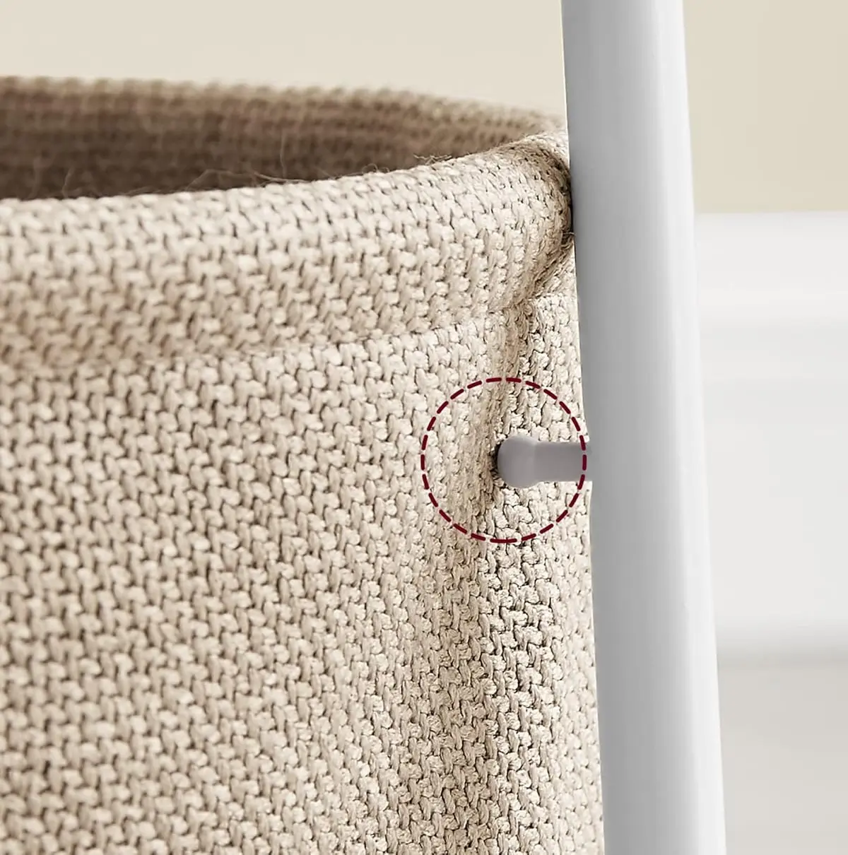 Masa pentru reviste Vasagle LET223W10 (White/Camel) - 6