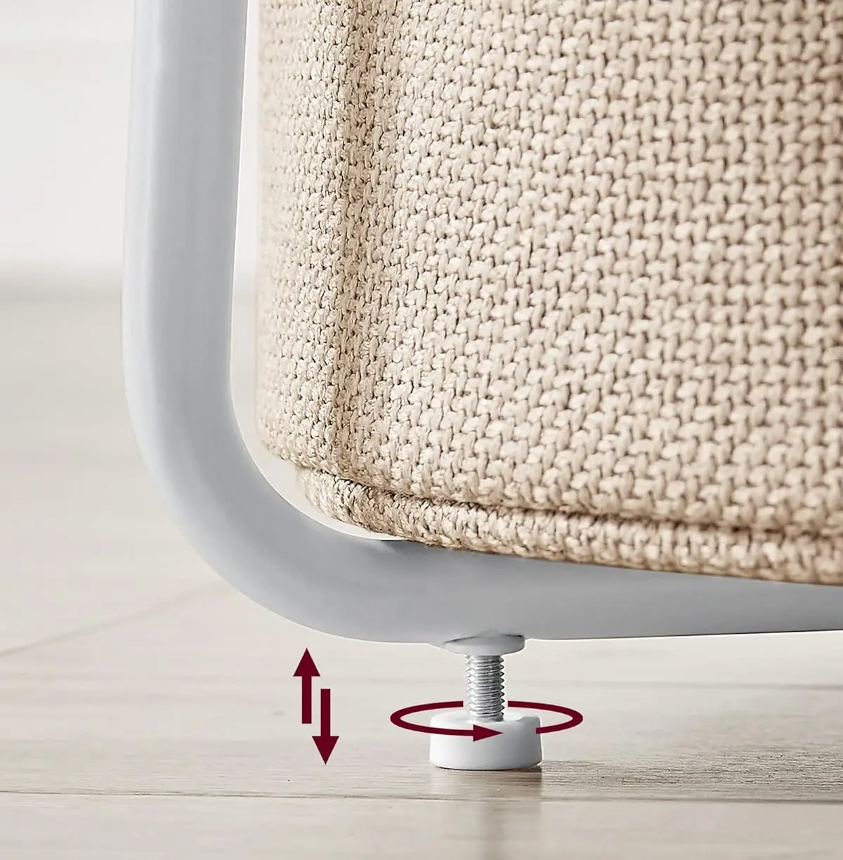 Masa pentru reviste Vasagle LET223W10 (White/Camel) - 7