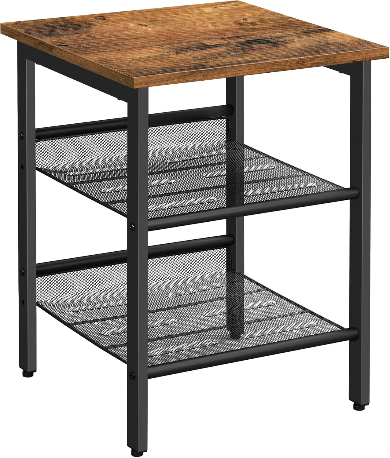 Masa pentru reviste Vasagle LET23X (Rustic Brown/Black) - 2