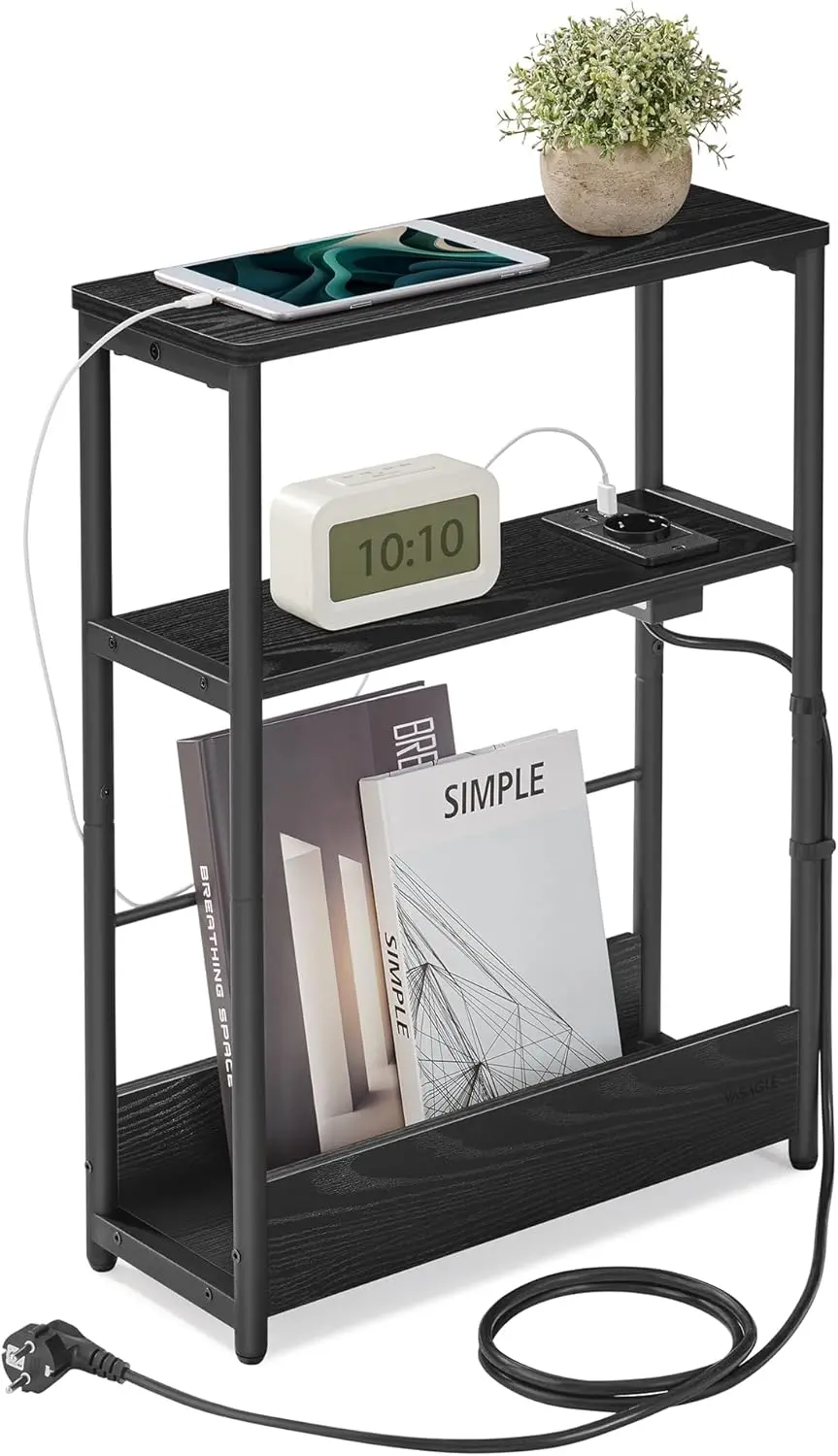 Журнальный столик Vasagle LET335B02 (Ebony Black/Ink Black) - 2