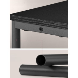 Журнальный столик Vasagle LET335B02 (Ebony Black/Ink Black) Thumb